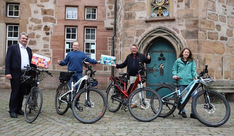 Foto zum neuen Förderprogramm Elektro-Fahrräder © Universitätsstadt Marburg, Thomas Steinforth