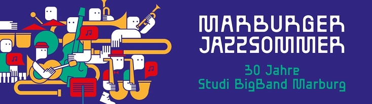 JazzSommer2024 Logo © Studi BigBand Maburg