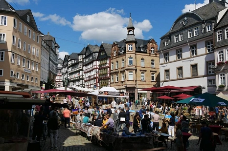 Oberstadtmarkt © Stadtmarketing Marburg