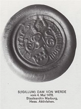 Siegel Wehrda von 1470 © Wehrda